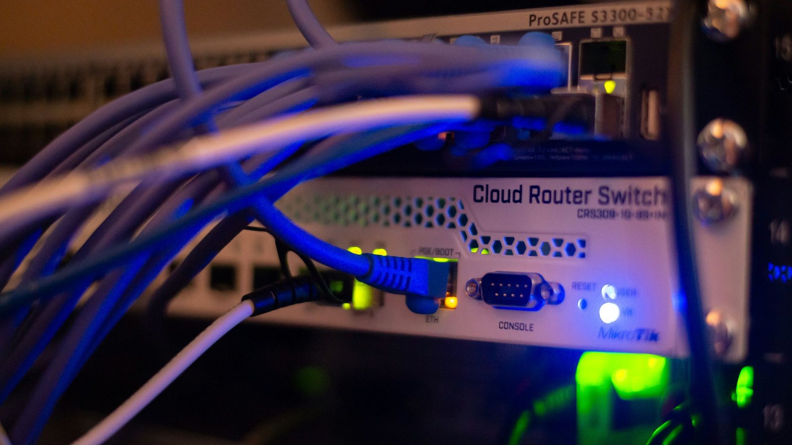 Top Web Development Companies in Pakistan: Leading the Digital Revolution 22 a close up of a network with wires connected to it