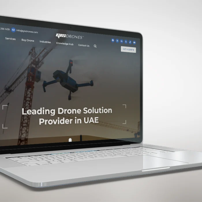 GIS Drones Website Portfolio