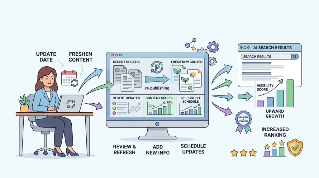 How to Increase AI Visibility of Your Website: A Step-by-Step Guide 18 Keep Your Content Fresh