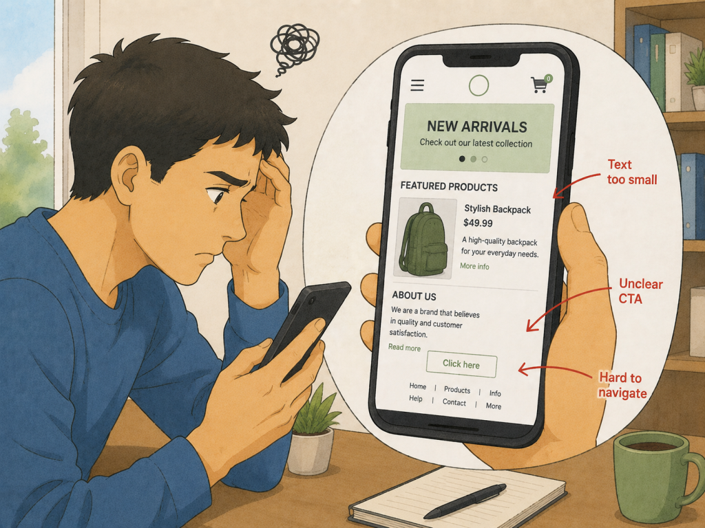 Why Your Shopify Store Gets Traffic But No Sales (15 Proven Fixes) 11 Mobile Experience Is Poor