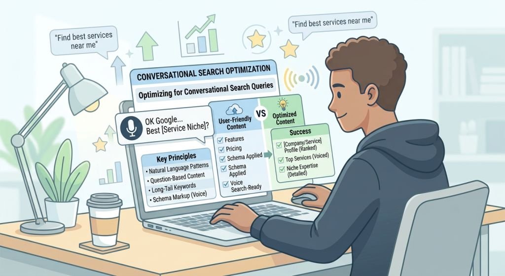 How to Increase AI Visibility of Your Website: A Step-by-Step Guide 14 Optimize for Conversational Search Queries
