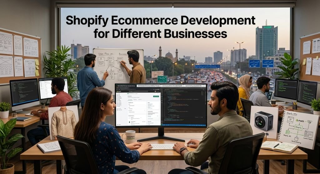 Best Shopify Store Developer in Karachi, Pakistan - 2030 3 Shopify Ecommerce Development for Different Businesses.