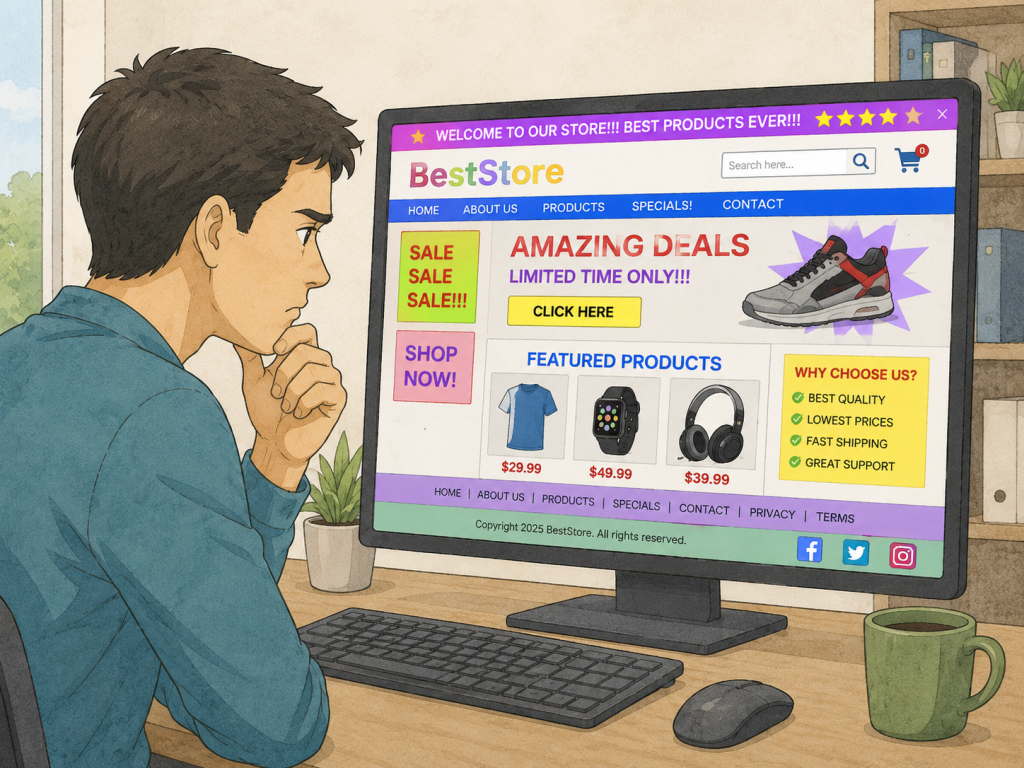 Why Your Shopify Store Gets Traffic But No Sales (15 Proven Fixes) 7 Your Store Looks Unprofessional